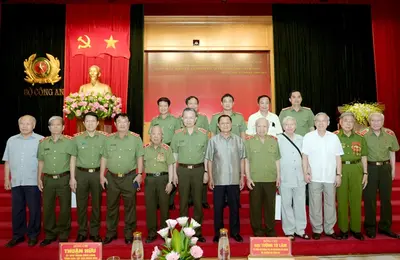 Bộ Công an gặp mặt truyền thống các thế hệ cán bộ lãnh đạo