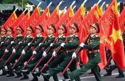 75 năm Quân đội nhân dân Việt Nam anh hùng vững bước dưới lá cờ vinh quang của Đảng