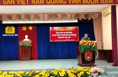 Khai giảng Khoá 25 - Đào tạo liên thông đại học CSND hệ chính quy