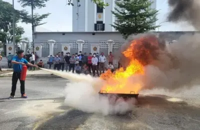 Tăng cường phòng cháy, chữa cháy tại các cơ sở có nguy hiểm về cháy, nổ, địa điểm tập trung đông người dịp Tết