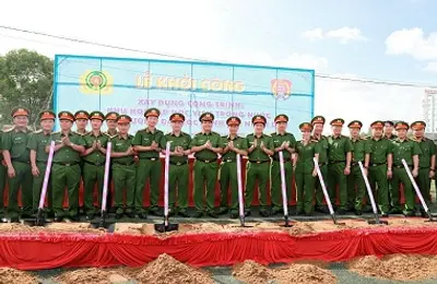 Trường Đại học CSND khởi công xây dựng công trình Khu học tập học viên trong nước