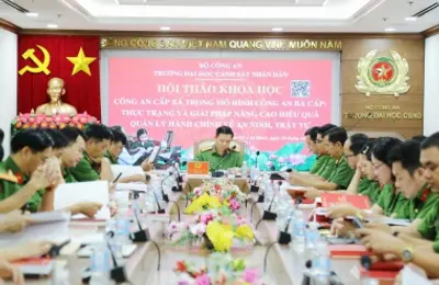 Nâng cao hiệu quả công tác quản lý hành chính về an ninh trật tự của Công an cấp xã trong mô hình Công an ba cấp