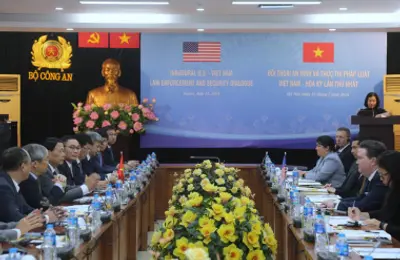 Việt Nam - Hoa Kỳ tăng cường hợp tác trong lĩnh vực an ninh và thực thi pháp luật