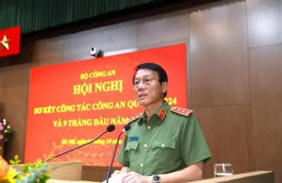 Quyết tâm về đích hoàn thành mục tiêu, nhiệm vụ công tác công an năm 2024