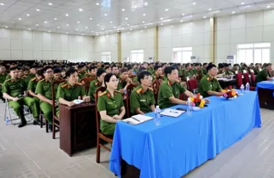 Tập huấn công tác coi thi kỳ thi Đánh giá của Bộ Công an năm 2024