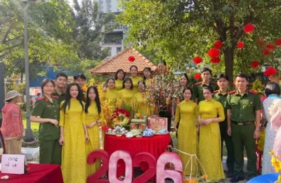 Trường Đại học CSND giành Giải Nhất Hội thi “Gói - nấu bánh Chưng, bánh Tét” Mừng Xuân Bính Ngọ - Mừng Đảng quang vinh năm 2026
