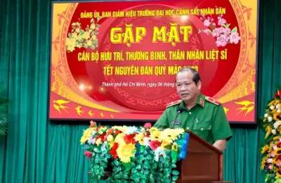 Gặp mặt cán bộ hưu trí, thương binh, gia đình liệt sỹ nhân dịp Tết Quý Mão 2023