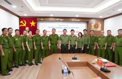Bảo đảm các điều kiện mở đào tạo trình độ tiến sĩ ngành  Quản lý nhà nước về an ninh, trật tự tại Trường Đại học Cảnh sát nhân dân