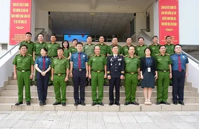 Trường Đại học CSND đón tiếp và làm việc với Đoàn đại biểu Đại học Cảnh sát quốc gia Hàn Quốc