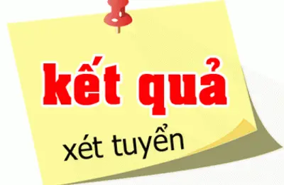 Kết quả xét tuyển phương thức 1 Văn bằng hai chính quy tuyển mới 