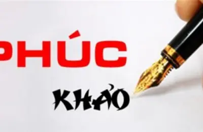 Kết quả phúc khảo bài thi tuyển sinh trình độ thạc sĩ, Văn bằng 2 năm học 2023-2024