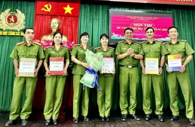 Tổ chức thành công Hội thi Bí thư chi bộ giỏi Đảng bộ phòng Hậu cần