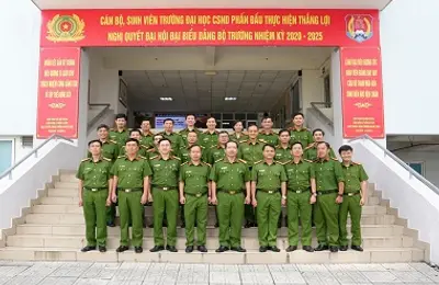 “Chuyển đổi số tại Trường Đại học Cảnh sát nhân dân”