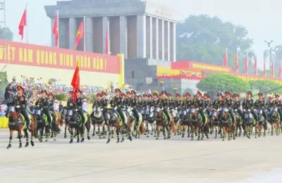 Lực lượng Công an nhân dân hoàn thành xuất sắc nhiệm vụ diễu binh, diễu hành tại Lễ kỷ niệm A80
