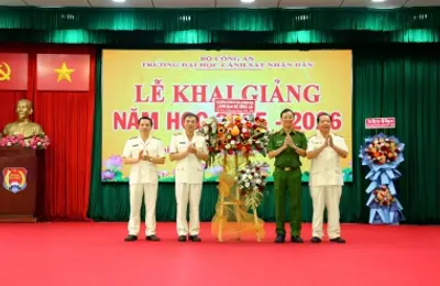 Trường Đại học CSND khai giảng năm học 2025 - 2026