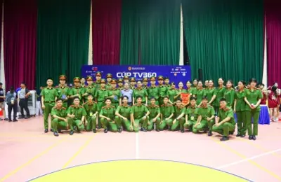 Tuổi trẻ Trường Đại học CSND tham gia Giải bóng rổ sinh viên toàn quốc 2025
