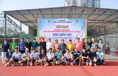 Lan tỏa tinh thần thể dục thể thao chào mừng kỷ niệm 50 năm Ngày truyền thống Trường Đại học CSND
